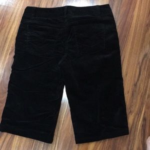 Ann Taylor Loft black corduroy shorts 6 marisa